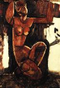 Amedeo Modigliani Caryatid china oil painting reproduction